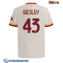 Fotballdrakt Herre AS Roma Wesley Franca #43 Bortedrakt 2026-27 Kortermet